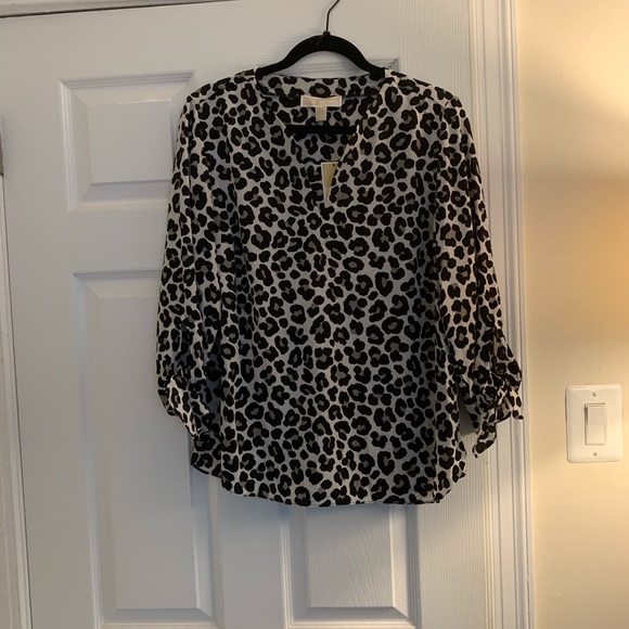 MICHAEL Michael Kors Tops - Michael Kors Leopard Top